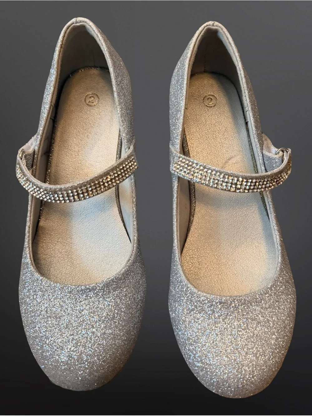 ✨ Sparkle Mary Janes | Girls’ Sz 2 ✨